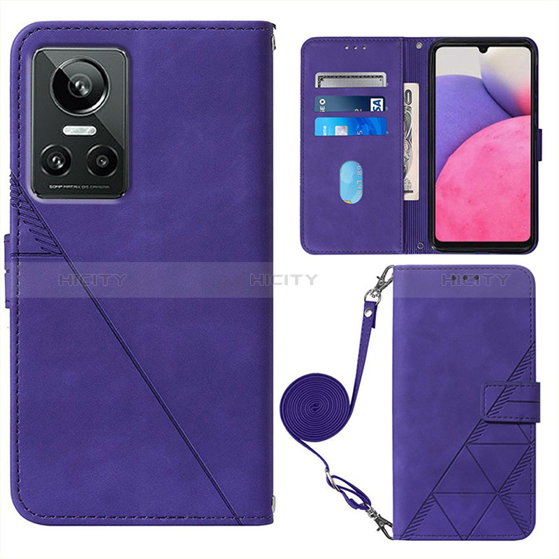 Custodia Portafoglio In Pelle Cover con Supporto Y02B per Realme GT Neo3 5G