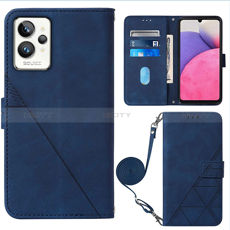 Custodia Portafoglio In Pelle Cover con Supporto Y02B per Realme GT2 Pro 5G