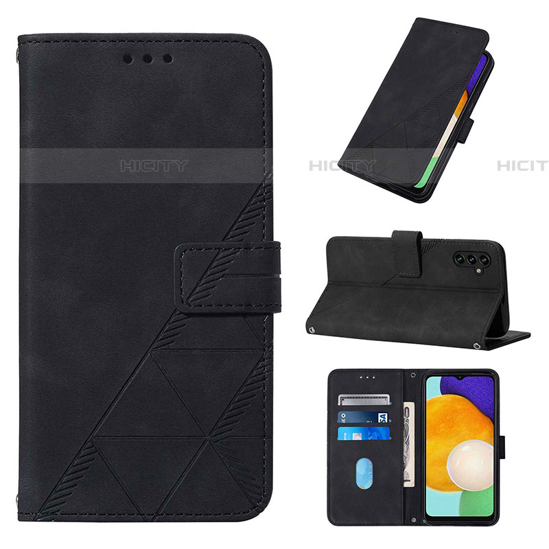 Custodia Portafoglio In Pelle Cover con Supporto Y02B per Samsung Galaxy A04s