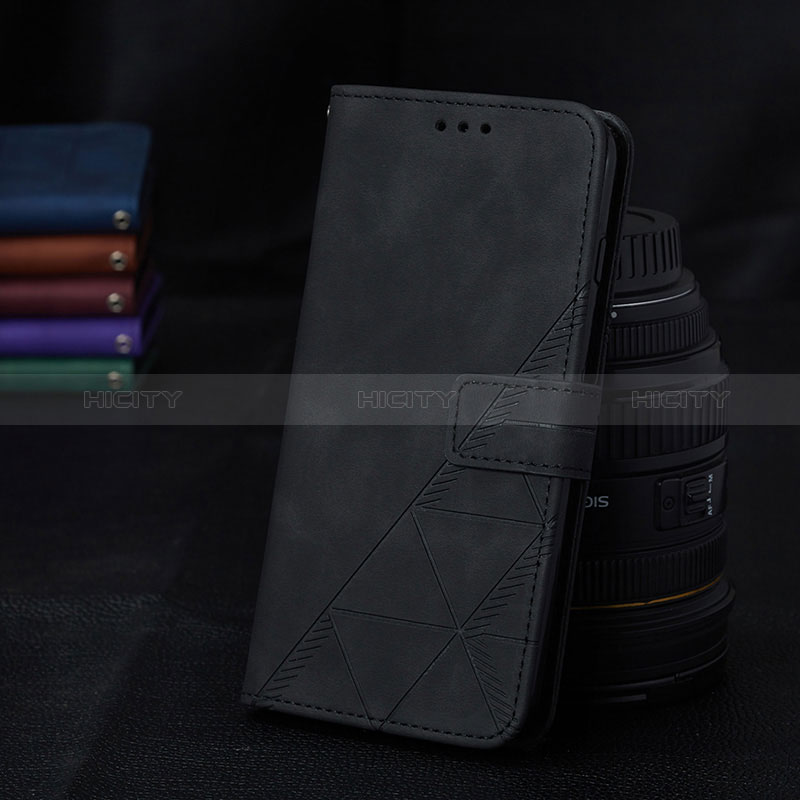 Custodia Portafoglio In Pelle Cover con Supporto Y02B per Samsung Galaxy A11 Nero