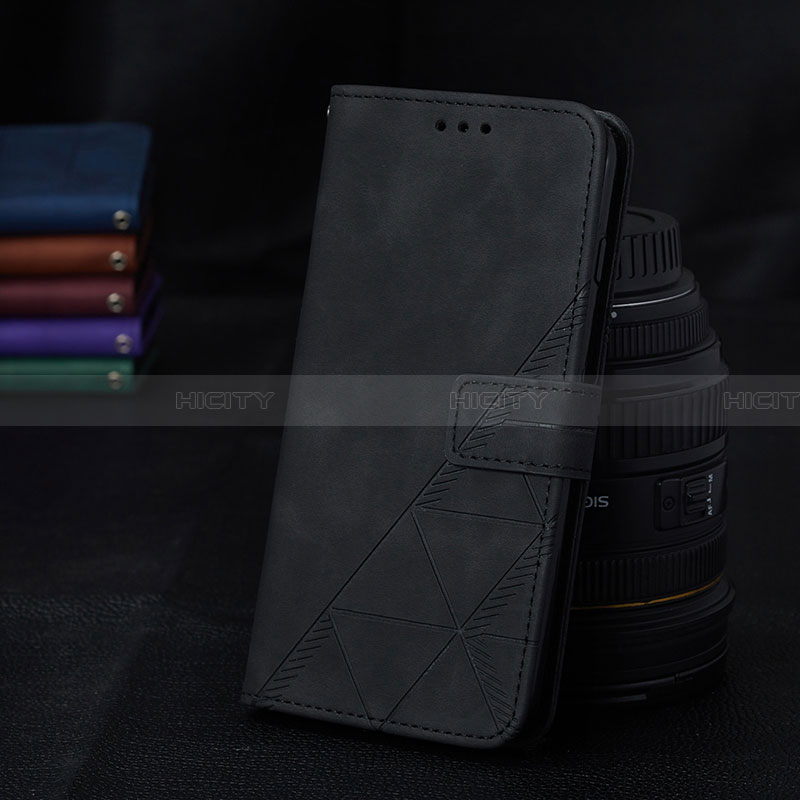 Custodia Portafoglio In Pelle Cover con Supporto Y02B per Samsung Galaxy A13 5G Nero