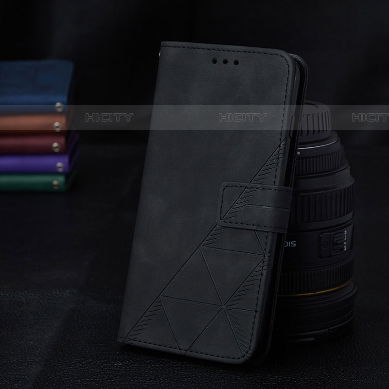 Custodia Portafoglio In Pelle Cover con Supporto Y02B per Samsung Galaxy A52 4G Nero