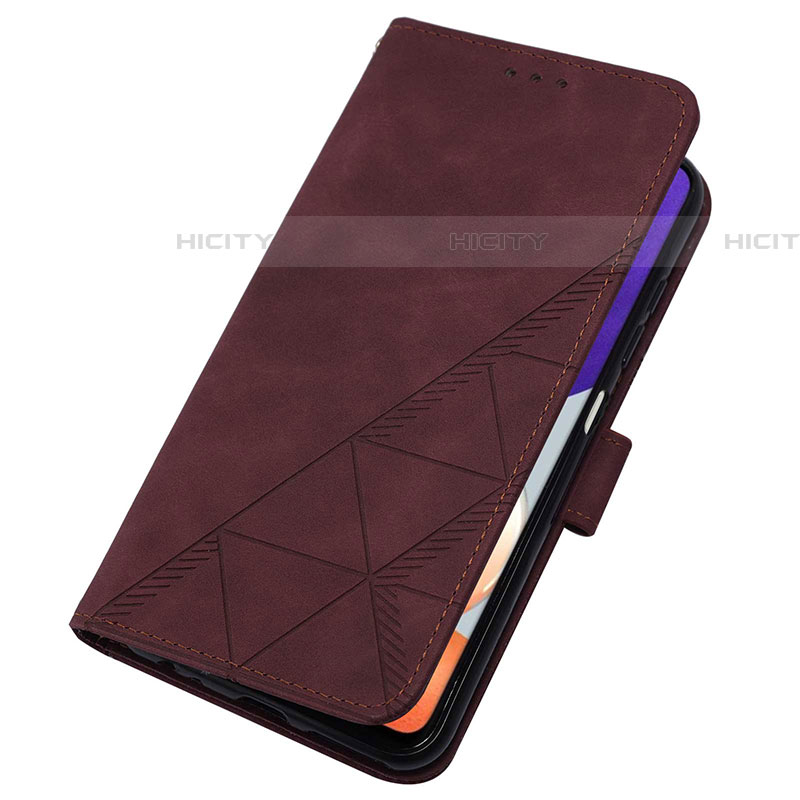 Custodia Portafoglio In Pelle Cover con Supporto Y02B per Samsung Galaxy F22 4G