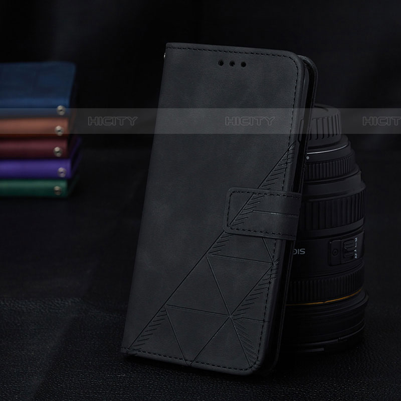 Custodia Portafoglio In Pelle Cover con Supporto Y02B per Samsung Galaxy M14 5G Nero