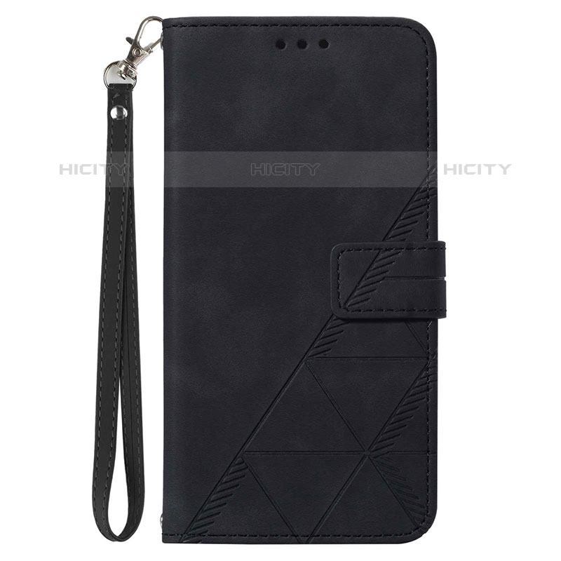 Custodia Portafoglio In Pelle Cover con Supporto Y02B per Samsung Galaxy M53 5G Nero