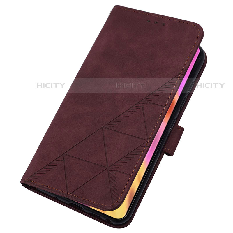 Custodia Portafoglio In Pelle Cover con Supporto Y02B per Samsung Galaxy S21 Ultra 5G