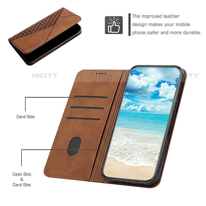 Custodia Portafoglio In Pelle Cover con Supporto Y02X per Motorola Moto G Play (2023)