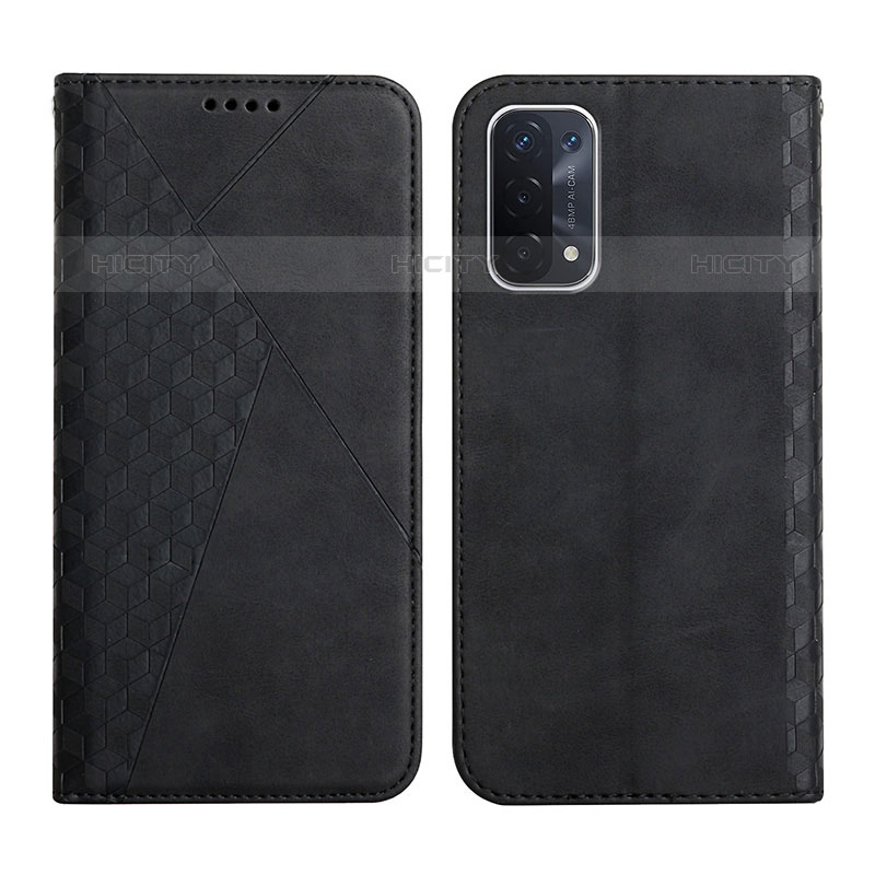 Custodia Portafoglio In Pelle Cover con Supporto Y02X per Oppo A93 5G Nero