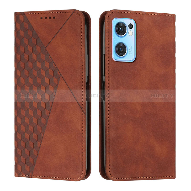 Custodia Portafoglio In Pelle Cover con Supporto Y02X per Oppo Find X5 Lite 5G