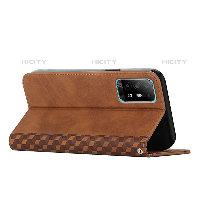 Custodia Portafoglio In Pelle Cover con Supporto Y02X per Oppo Reno5 Z 5G