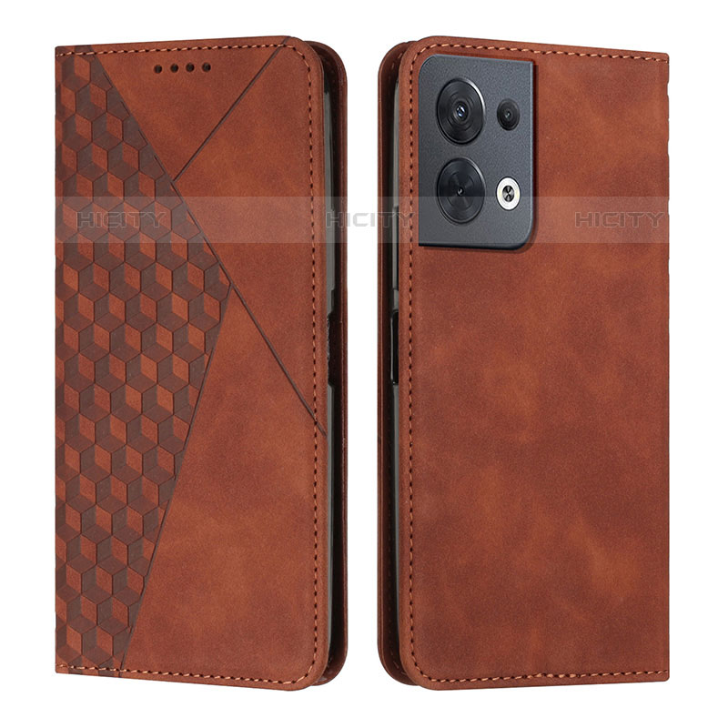 Custodia Portafoglio In Pelle Cover con Supporto Y02X per Oppo Reno9 Pro 5G