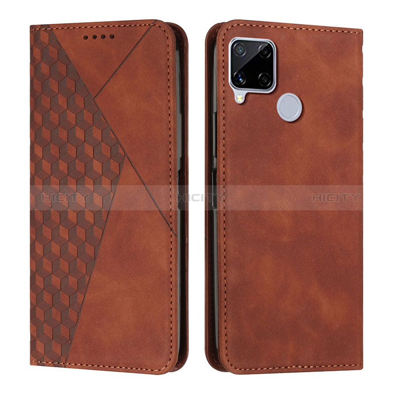 Custodia Portafoglio In Pelle Cover con Supporto Y02X per Realme C12