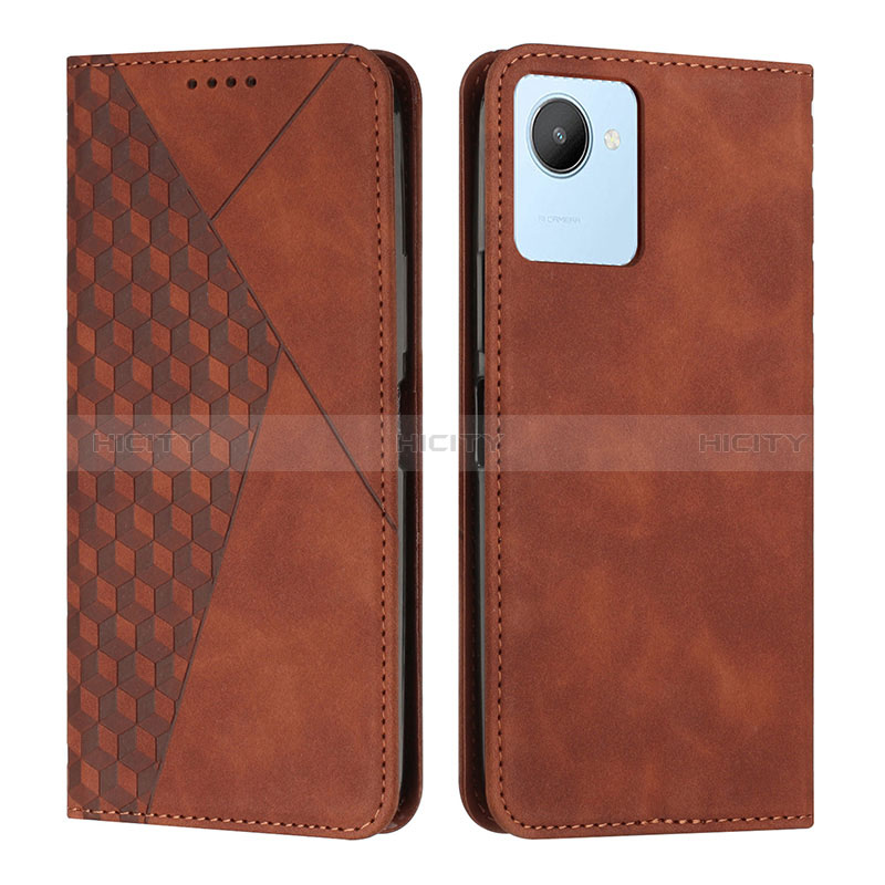 Custodia Portafoglio In Pelle Cover con Supporto Y02X per Realme C30