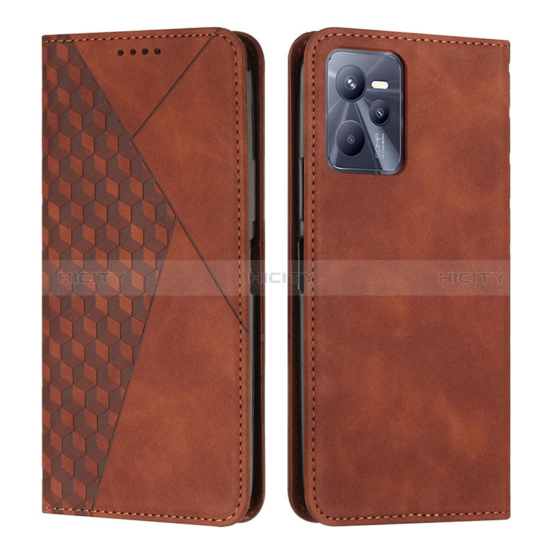 Custodia Portafoglio In Pelle Cover con Supporto Y02X per Realme C35