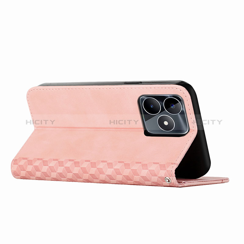 Custodia Portafoglio In Pelle Cover con Supporto Y02X per Realme C51