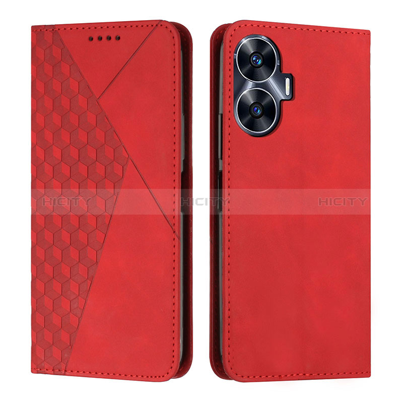 Custodia Portafoglio In Pelle Cover con Supporto Y02X per Realme C55