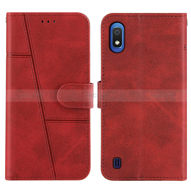 Custodia Portafoglio In Pelle Cover con Supporto Y02X per Samsung Galaxy A10