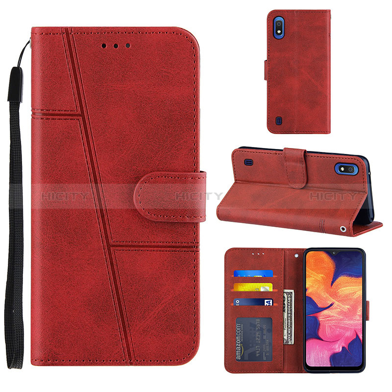 Custodia Portafoglio In Pelle Cover con Supporto Y02X per Samsung Galaxy A10