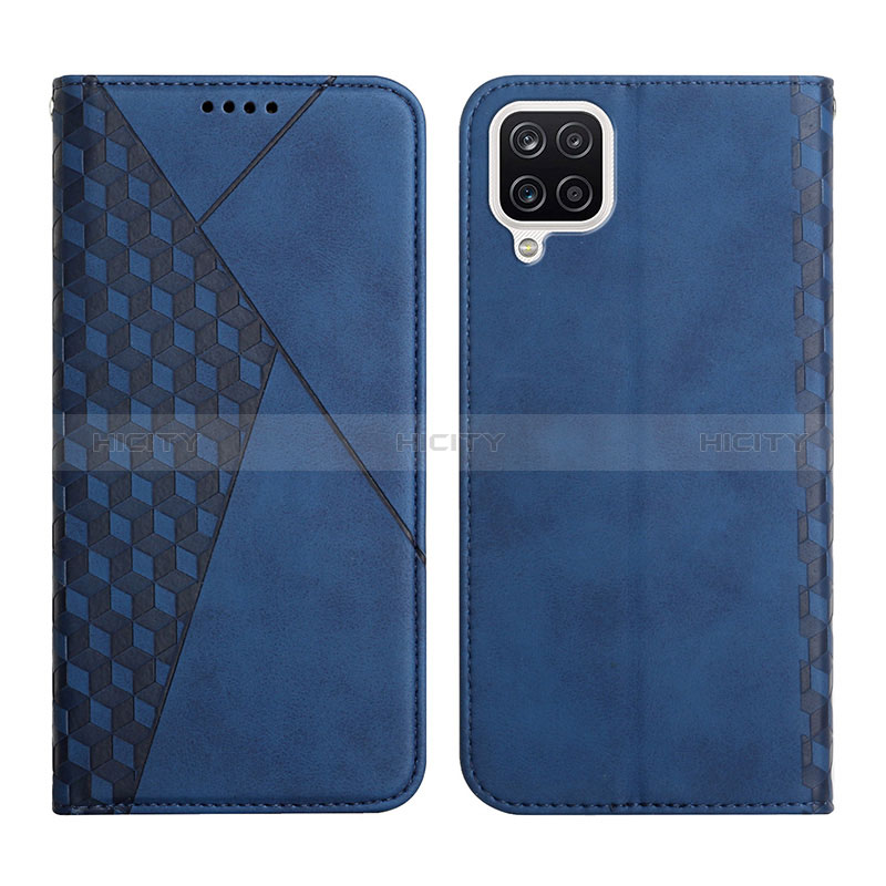 Custodia Portafoglio In Pelle Cover con Supporto Y02X per Samsung Galaxy A12