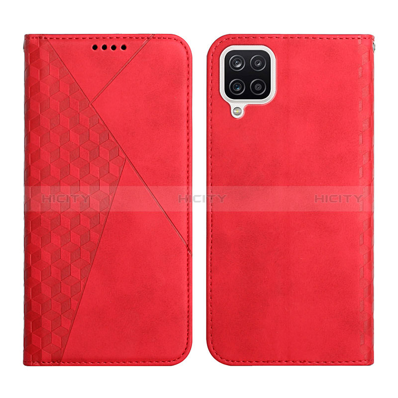 Custodia Portafoglio In Pelle Cover con Supporto Y02X per Samsung Galaxy A12