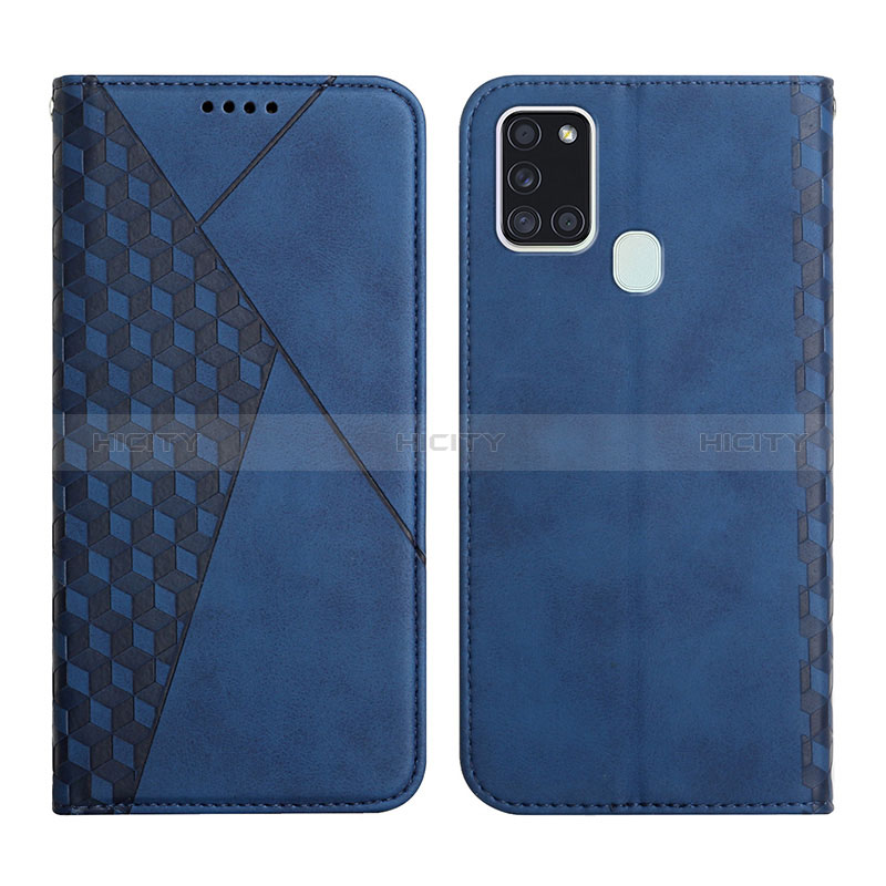 Custodia Portafoglio In Pelle Cover con Supporto Y02X per Samsung Galaxy A21s