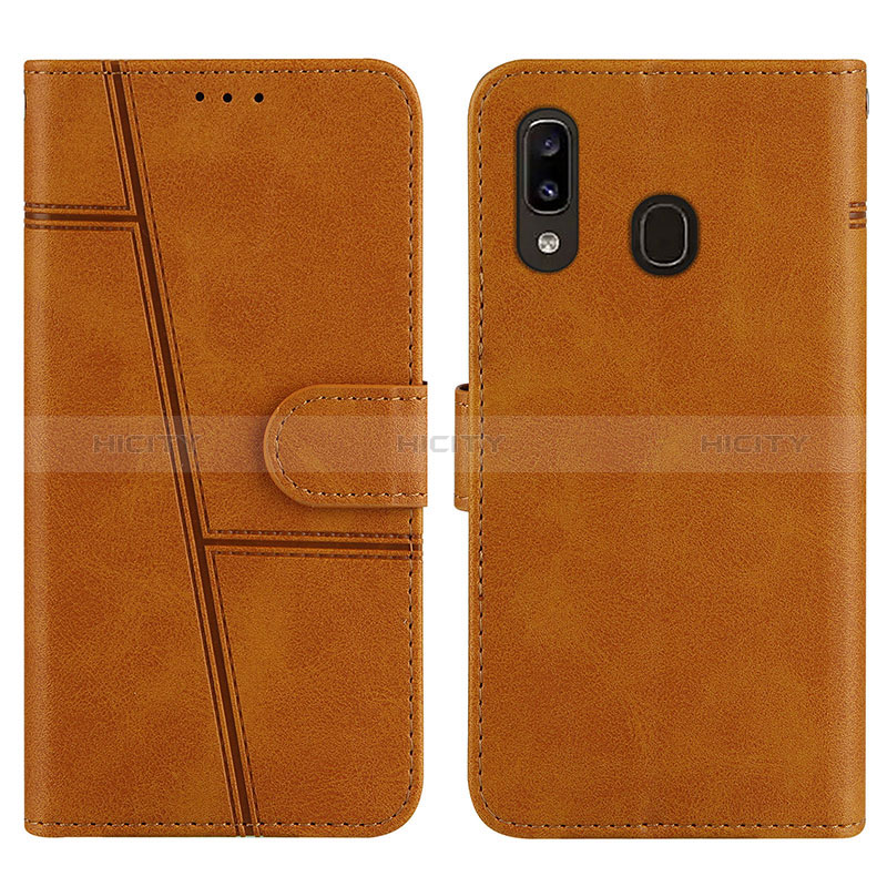 Custodia Portafoglio In Pelle Cover con Supporto Y02X per Samsung Galaxy A30