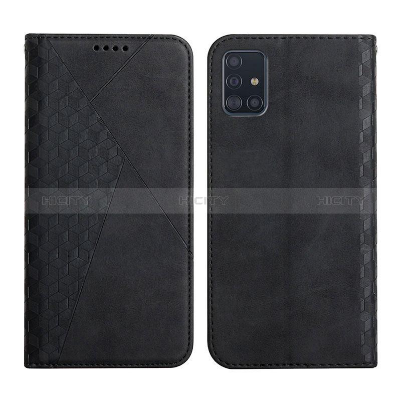 Custodia Portafoglio In Pelle Cover con Supporto Y02X per Samsung Galaxy A71 5G Nero