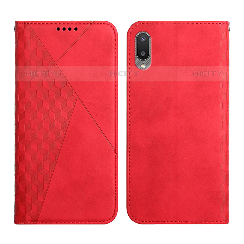 Custodia Portafoglio In Pelle Cover con Supporto Y02X per Samsung Galaxy M02