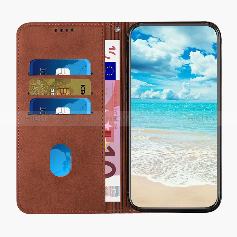 Custodia Portafoglio In Pelle Cover con Supporto Y02X per Sony Xperia 1 IV SO-51C