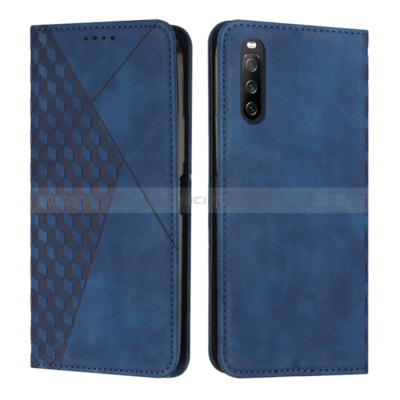 Custodia Portafoglio In Pelle Cover con Supporto Y02X per Sony Xperia 10 IV