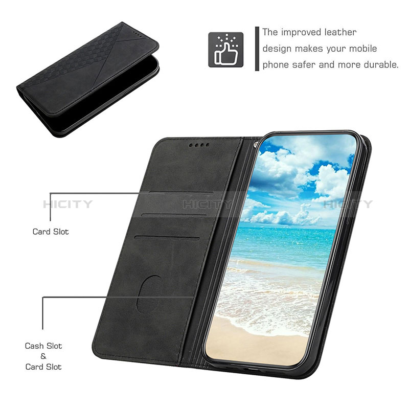 Custodia Portafoglio In Pelle Cover con Supporto Y02X per Xiaomi Redmi 10 India