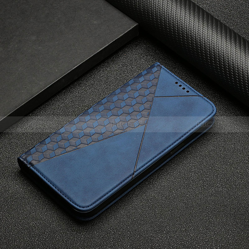 Custodia Portafoglio In Pelle Cover con Supporto Y02X per Xiaomi Redmi K60 5G Blu