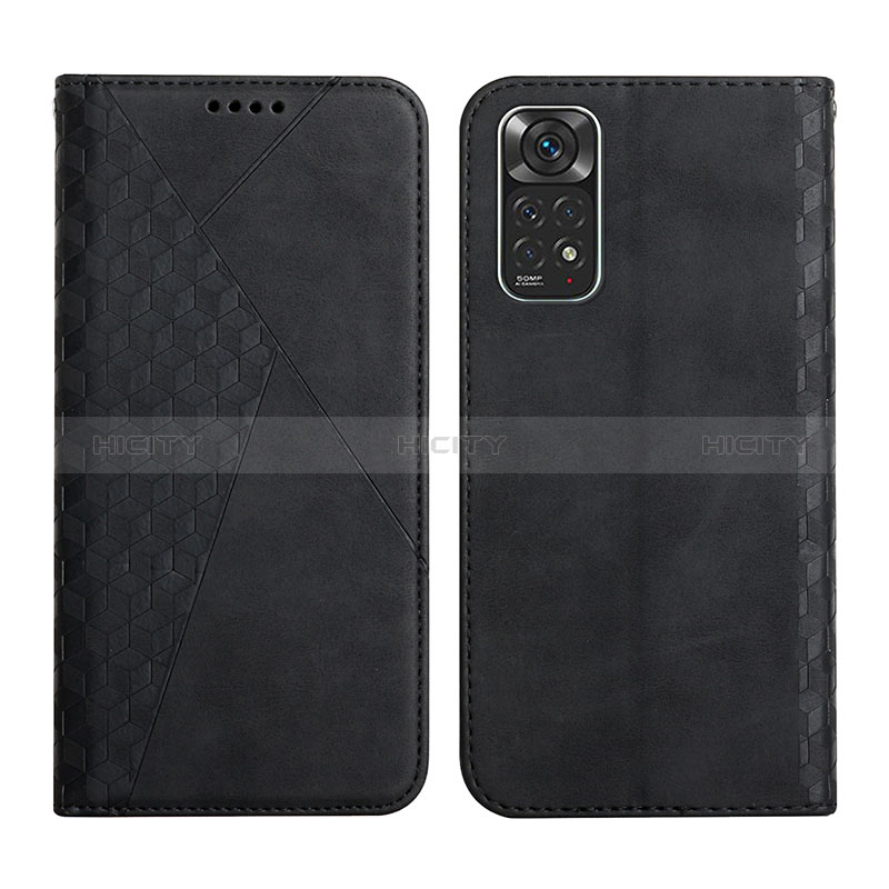 Custodia Portafoglio In Pelle Cover con Supporto Y02X per Xiaomi Redmi Note 11 4G (2022) Nero