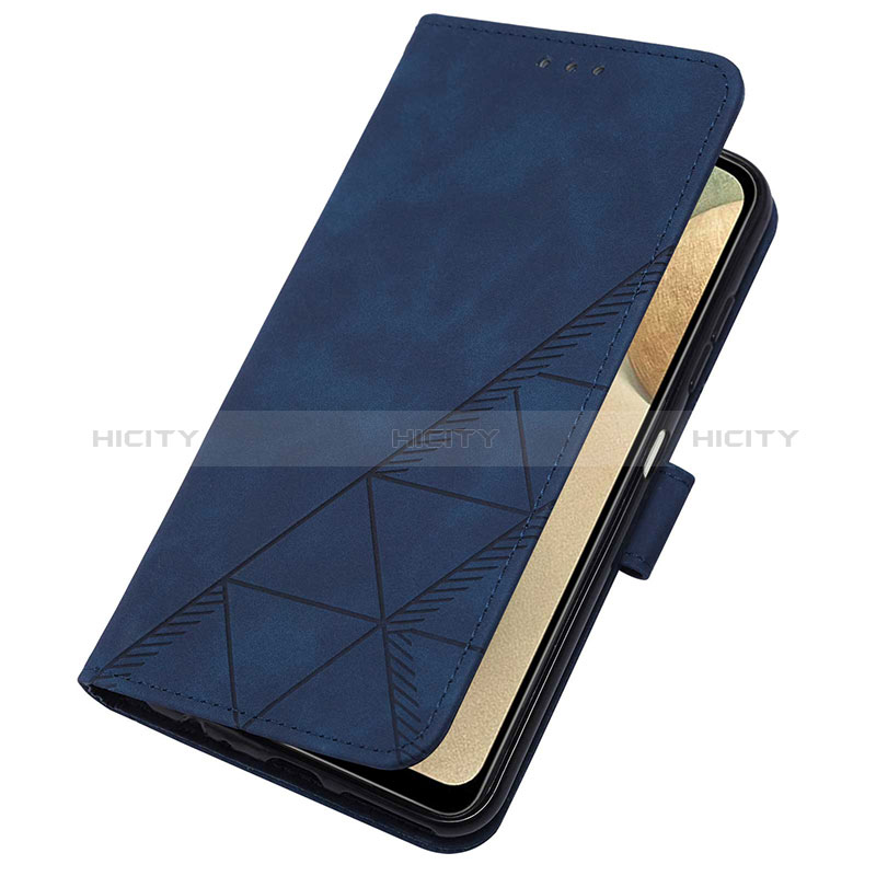 Custodia Portafoglio In Pelle Cover con Supporto Y03B per Samsung Galaxy A12 Nacho