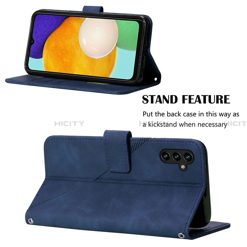 Custodia Portafoglio In Pelle Cover con Supporto Y03B per Samsung Galaxy A13 5G