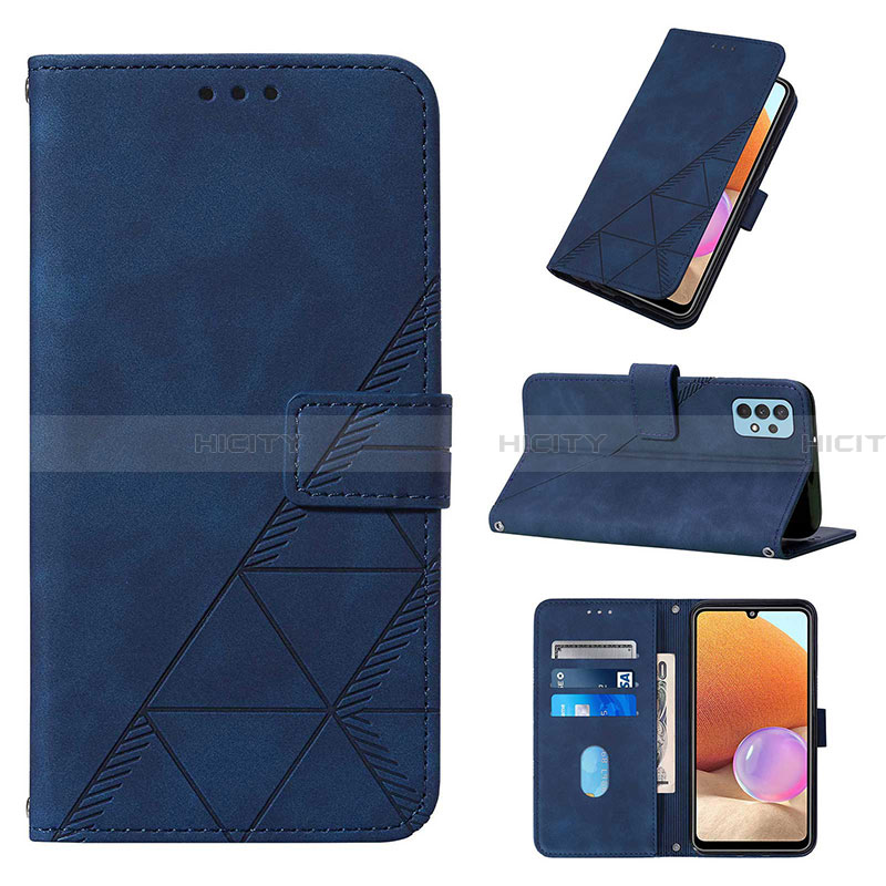 Custodia Portafoglio In Pelle Cover con Supporto Y03B per Samsung Galaxy A32 4G