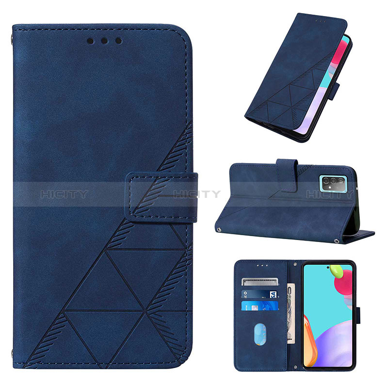 Custodia Portafoglio In Pelle Cover con Supporto Y03B per Samsung Galaxy A52s 5G