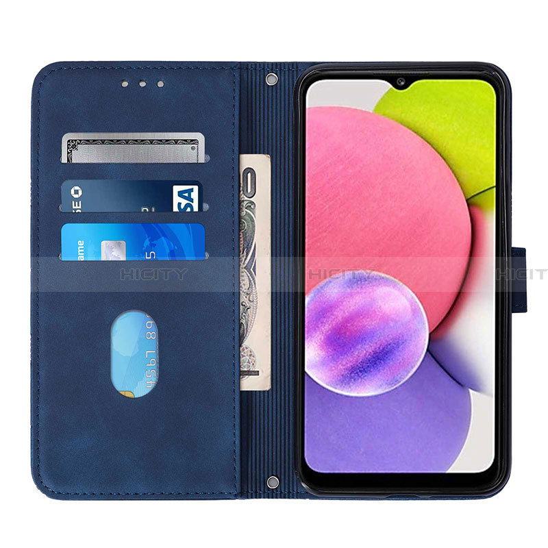 Custodia Portafoglio In Pelle Cover con Supporto Y03B per Samsung Galaxy F02S SM-E025F