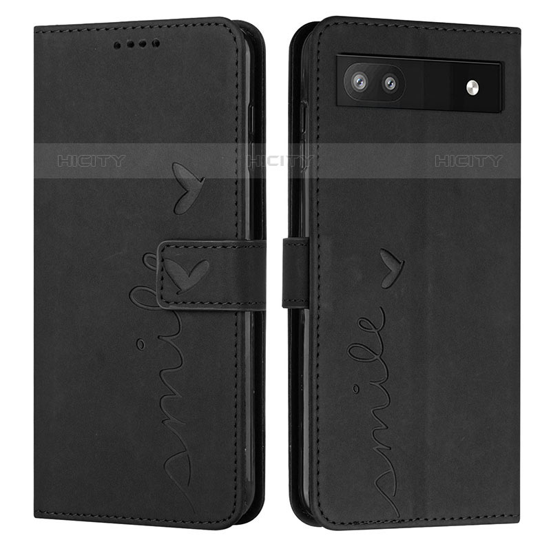 Custodia Portafoglio In Pelle Cover con Supporto Y03X per Google Pixel 6a 5G