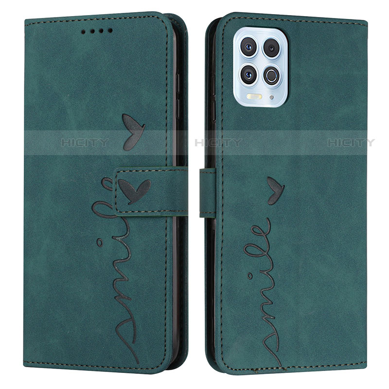 Custodia Portafoglio In Pelle Cover con Supporto Y03X per Motorola Moto G100 5G