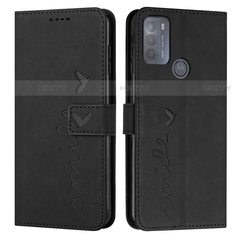 Custodia Portafoglio In Pelle Cover con Supporto Y03X per Motorola Moto G50