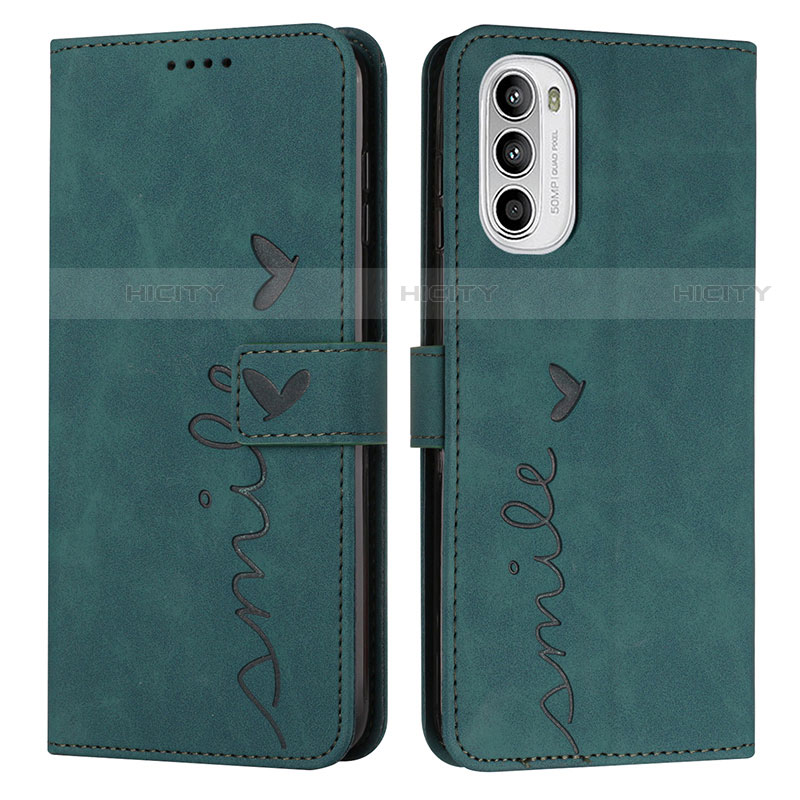 Custodia Portafoglio In Pelle Cover con Supporto Y03X per Motorola MOTO G52