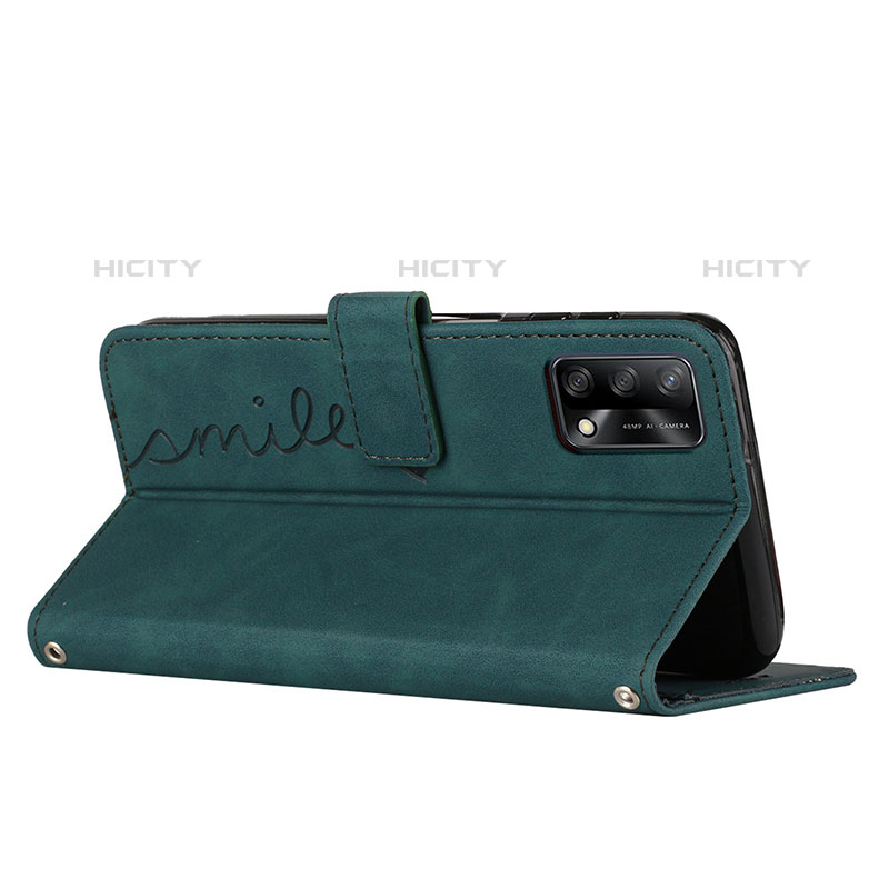 Custodia Portafoglio In Pelle Cover con Supporto Y03X per Oppo A74 4G