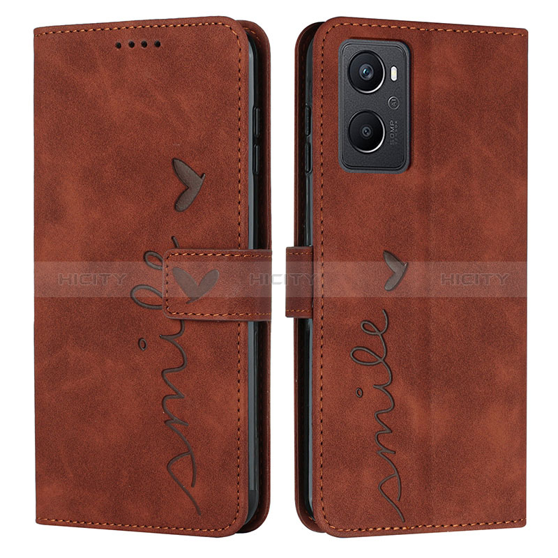 Custodia Portafoglio In Pelle Cover con Supporto Y03X per Oppo A96 4G