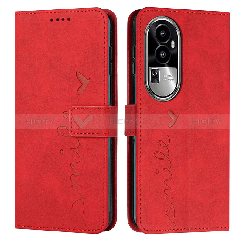 Custodia Portafoglio In Pelle Cover con Supporto Y03X per Oppo Reno10 Pro+ Plus 5G