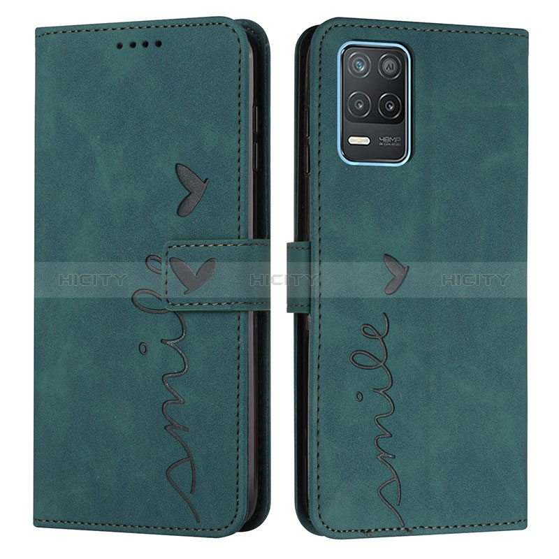 Custodia Portafoglio In Pelle Cover con Supporto Y03X per Realme 8s 5G