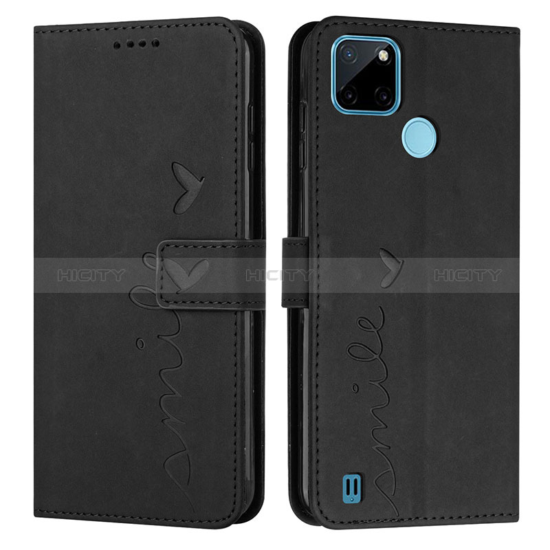 Custodia Portafoglio In Pelle Cover con Supporto Y03X per Realme C21Y