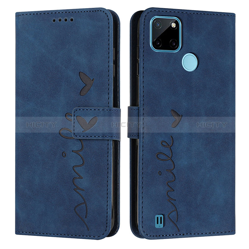 Custodia Portafoglio In Pelle Cover con Supporto Y03X per Realme C25Y