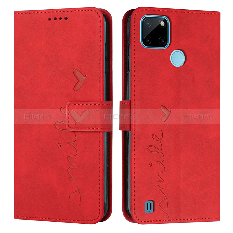 Custodia Portafoglio In Pelle Cover con Supporto Y03X per Realme C25Y