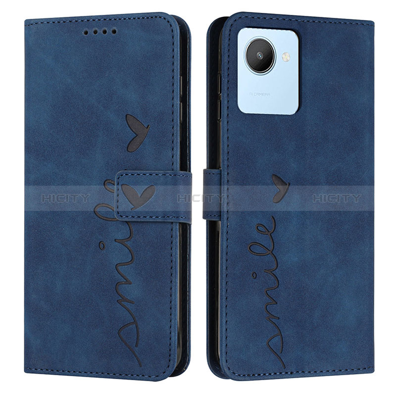 Custodia Portafoglio In Pelle Cover con Supporto Y03X per Realme C30s